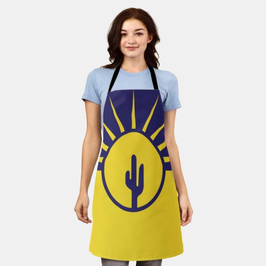 Tablier Drapeau de Mesa City Apron (Porté)