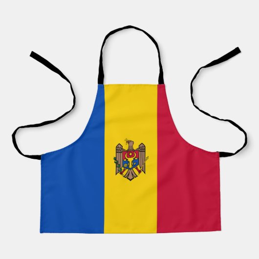 Tablier Drapeau de Moldova (Recto)