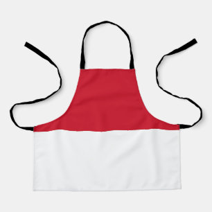 Tablier Drapeau de Monaco