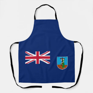 Tablier Drapeau de Montserrat