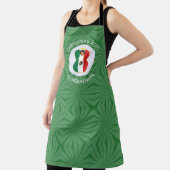 Tablier Drapeau de Noël de l'ange mexicain personnalisé (Insitu)