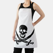 Tablier Drapeau de pirate Crâne croisé épées (Insitu)