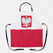 Tablier Drapeau de Pologne (Recto)