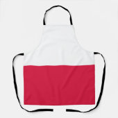 Tablier Drapeau de Pologne (Recto)