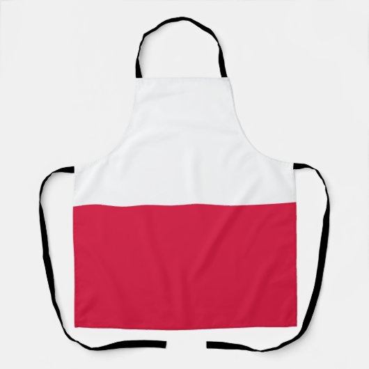Tablier Drapeau de Pologne (Recto)