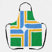 Tablier Drapeau de Portland City Apron (Recto)