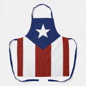 Tablier Drapeau de Porto Rico (Recto)