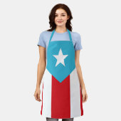 Tablier Drapeau de Porto Rico 1892 (Porté)