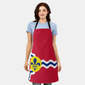 Tablier Drapeau de Saint-Louis, Missouri (Porté)