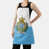 Tablier Drapeau de Saint-Marin (Insitu)