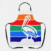 Tablier Drapeau de Saint-Pétersbourg, Floride (Recto)