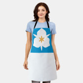 Tablier Drapeau de Salt Lake City, Utah (Porté)