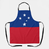 Tablier Drapeau de Samoa (Recto)
