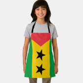 Tablier Drapeau de Sao Tomé-et-Principe (Insitu)