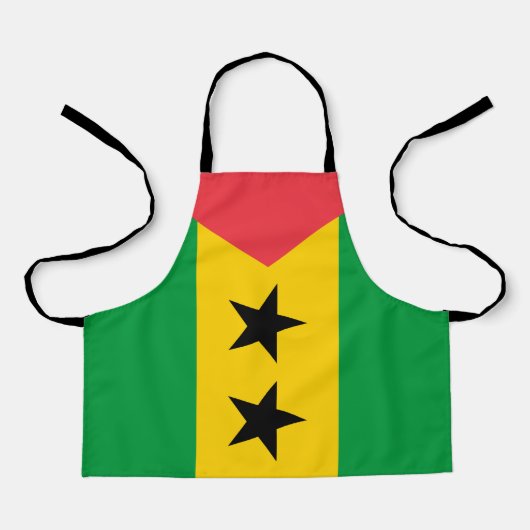 Tablier Drapeau de Sao Tomé-et-Principe (Recto)