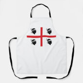 Tablier Drapeau de Sardegna (Italie) (Recto)