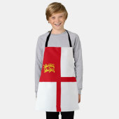 Tablier Drapeau de Sercq (Porté)