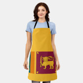 Tablier Drapeau de Sri Lanka (Porté)