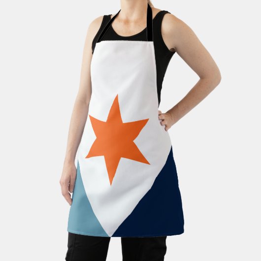 Tablier Drapeau de Syracuse, New York (Insitu)