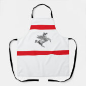 Tablier Drapeau de Toscane (Italie) (Recto)