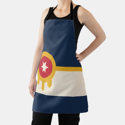 Tablier Drapeau de Tulsa, Oklahoma (Insitu)