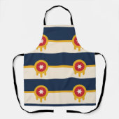 Tablier Drapeau de Tulsa, Oklahoma (Recto)