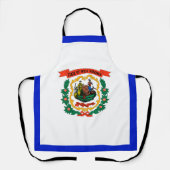 Tablier Drapeau de Virginie occidentale (Recto)