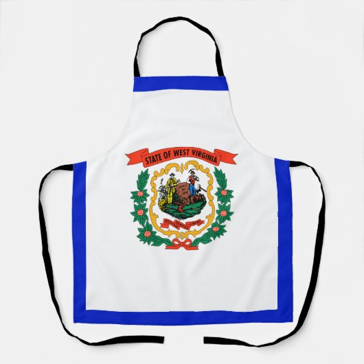 Tablier Drapeau de Virginie occidentale (Recto)