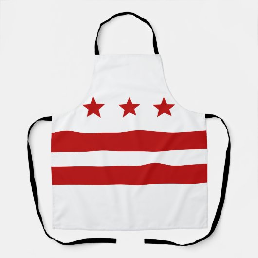Tablier Drapeau de Washington D.C. Apron (Recto)