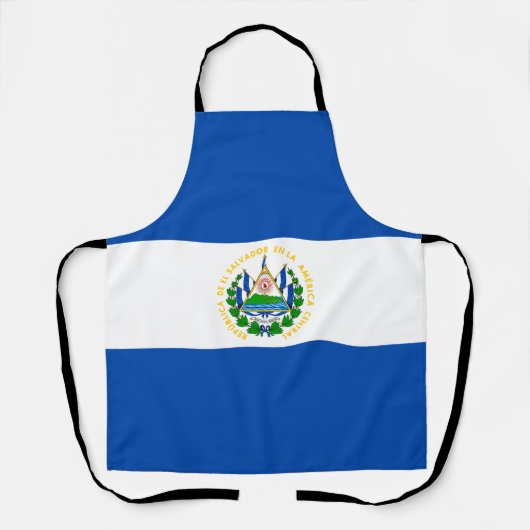 Tablier Drapeau d'El Salvador (Recto)