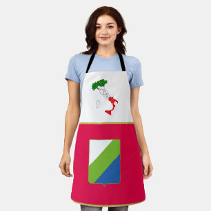 Tablier Drapeau des Abruzzes (Italie)