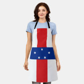 Tablier Drapeau des Antilles néerlandaises (Porté)