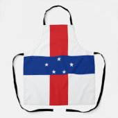 Tablier Drapeau des Antilles Pays-Bas (Recto)