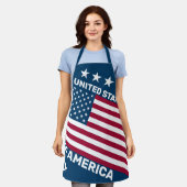 Tablier Drapeau des États-Unis d'Amérique (Porté)