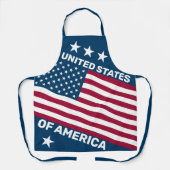 Tablier Drapeau des États-Unis d'Amérique (Recto)