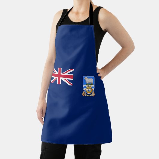 Tablier Drapeau des îles Falkland (Insitu)