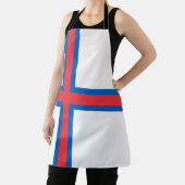 Tablier Drapeau des îles Féroé (Insitu)