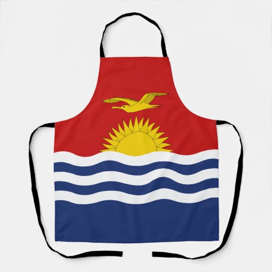 Tablier Drapeau des Kiribati (Recto)