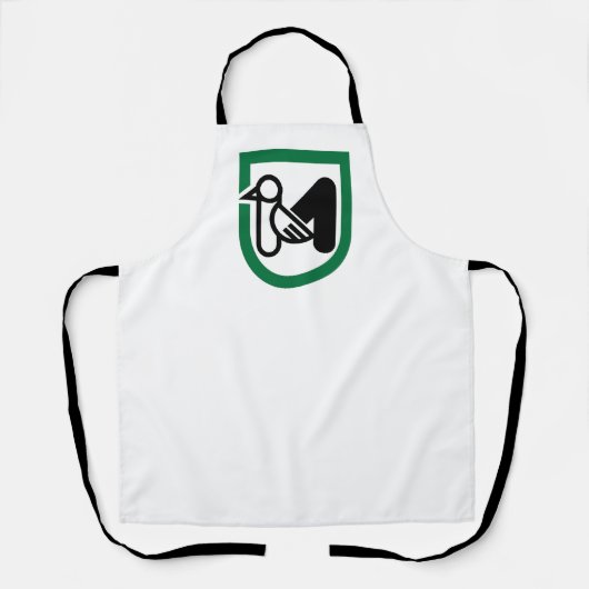 Tablier Drapeau des Marches (Italie) (Recto)