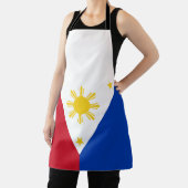 Tablier Drapeau des Philippines (Insitu)