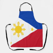 Tablier drapeau des Philippines (Recto)