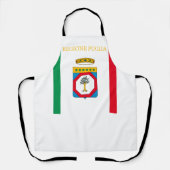 Tablier Drapeau des Pouilles (Italie) (Recto)