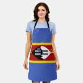 Tablier Drapeau d'Eswatini (Porté)