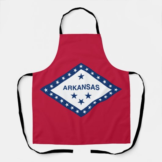 Tablier Drapeau d'État de l'Arkansas (Recto)