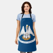 Tablier Drapeau d'État de Louisiane (Porté)