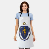 Tablier Drapeau d'État du Massachusetts (Porté)