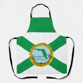 Tablier Drapeau d'Hollywood, Floride (Recto)