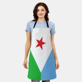 Tablier Drapeau Djibouti (Porté)