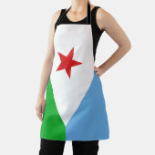 Tablier Drapeau Djibouti (Insitu)