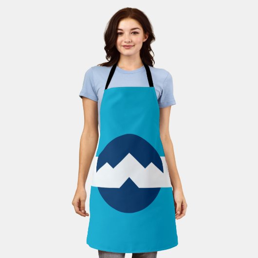 Tablier Drapeau d'Ogden, Utah (Porté)